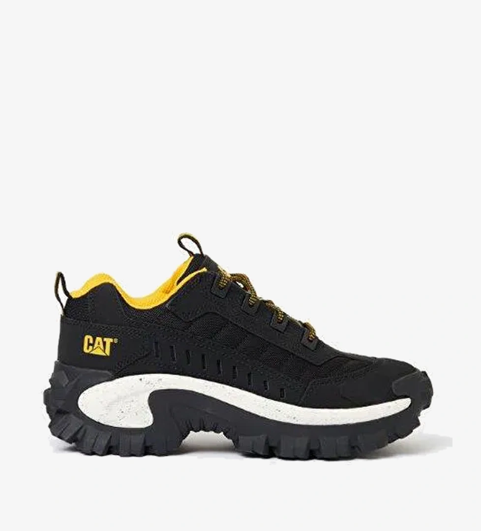 Caterpillar Siyah-Sarı Kadın Deri Sneaker 013G100955
