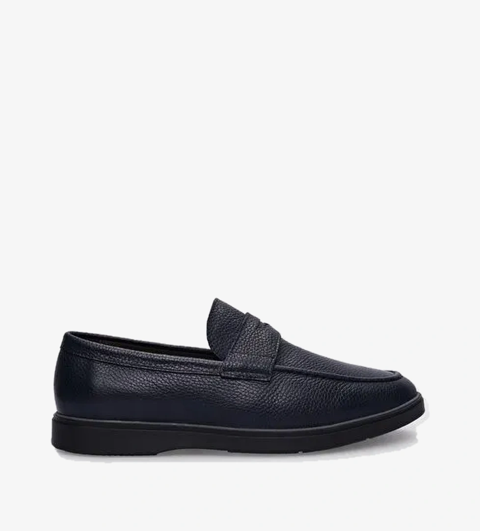 Cabani Ayakkabı Siyah Erkek Deri Günlük Ayakkabı 121353R - Görsel 1