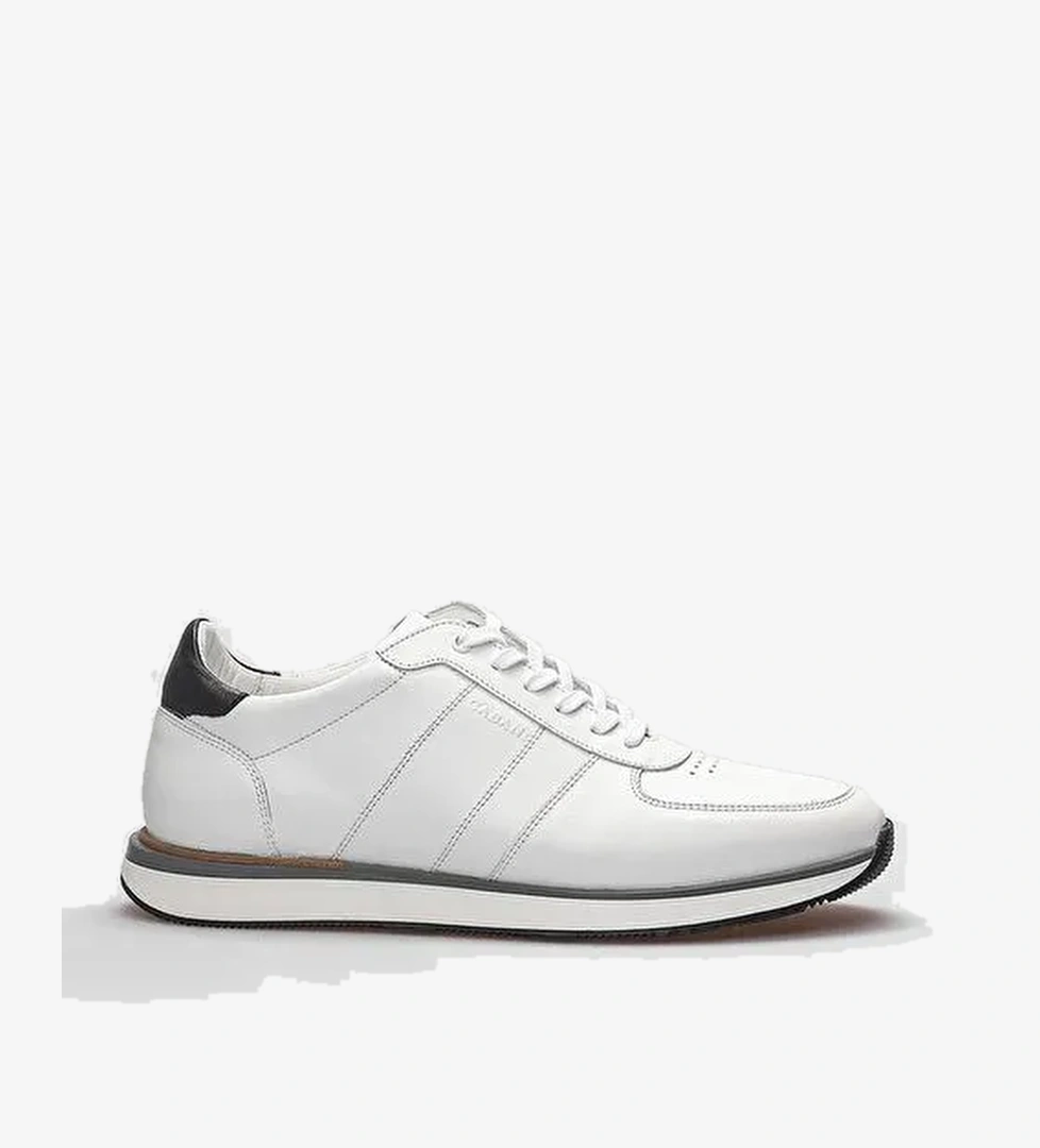 Cabani Ayakkabı Beyaz Erkek Deri Sneaker 29338 - Görsel 1