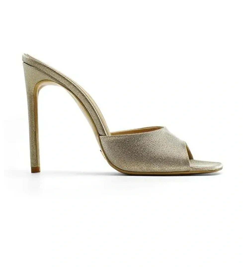 Jabotter Malvina Simli 10 Cm Topuklu Terlik - Görsel 1