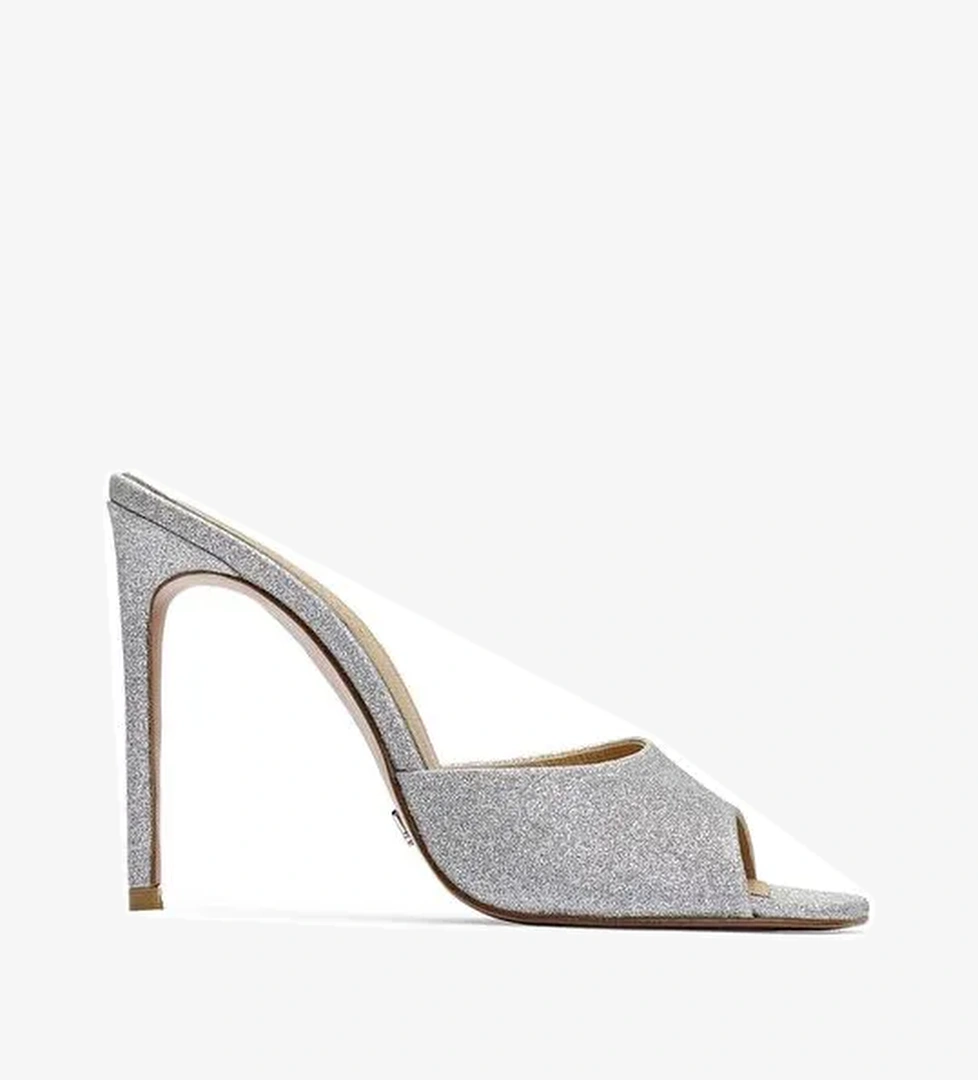 Jabotter Malvina Simli 10 Cm Topuklu Terlik - Görsel 1