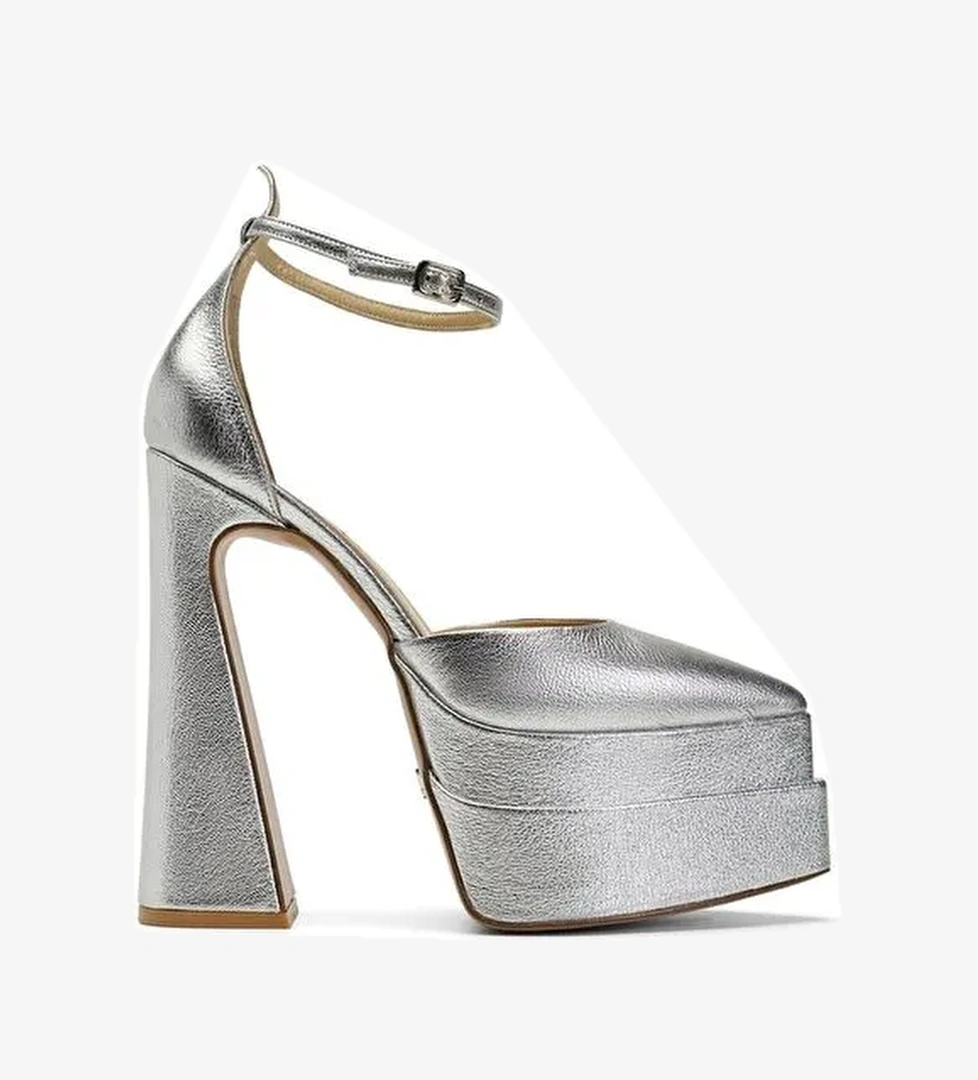 Jabotter Dore Kadın Deri Platform Topuklu Ayakkabı JAB4389 / 2063K - Görsel 1