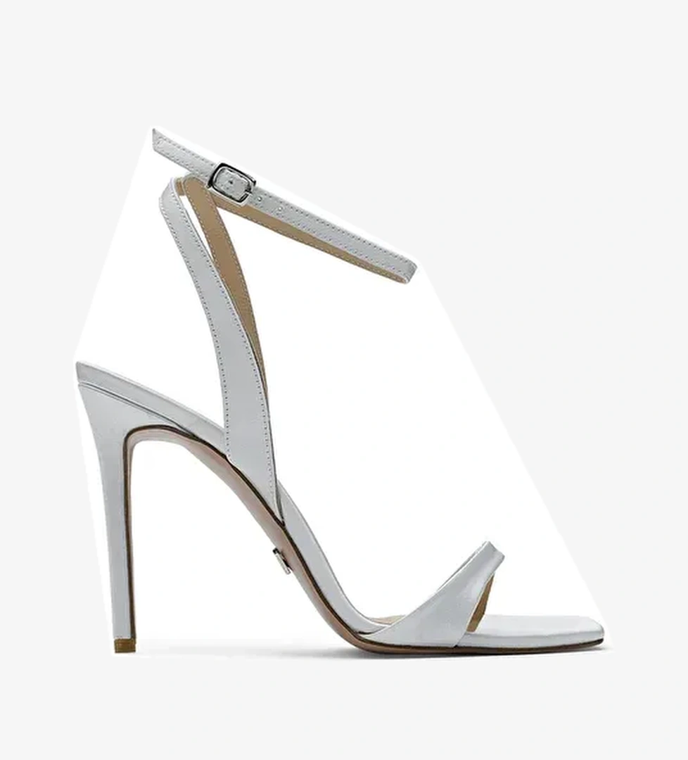 Jabotter Lesley Saten İnce Topuklu Ayakkabı - Görsel 1