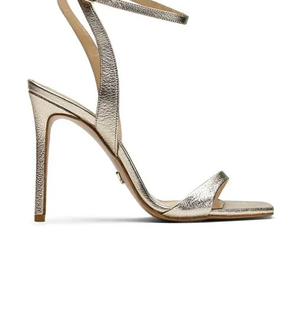 Jabotter Lesley Mat Deri İnce Topuklu Ayakkabı - Görsel 1