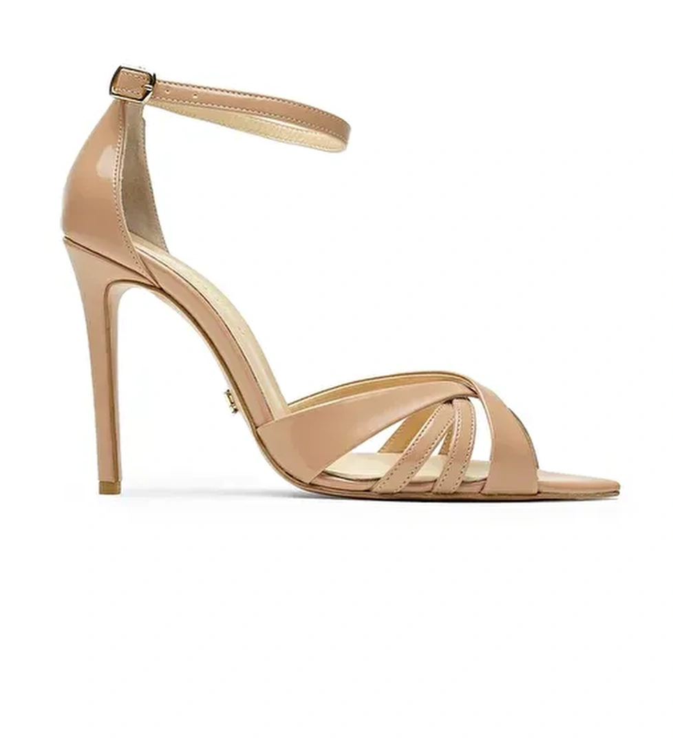 Jabotter Violine Rugan 10 Cm Topuklu Ayakkabı - Görsel 1