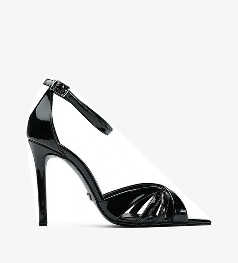 Jabotter Violine Rugan 10 Cm Topuklu Ayakkabı - Görsel 1