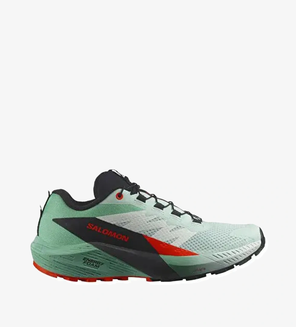 Salomon L47698300SENSE RIDE 5 W Yeşil Kadın Koşu Ayakkabısı - Görsel 1