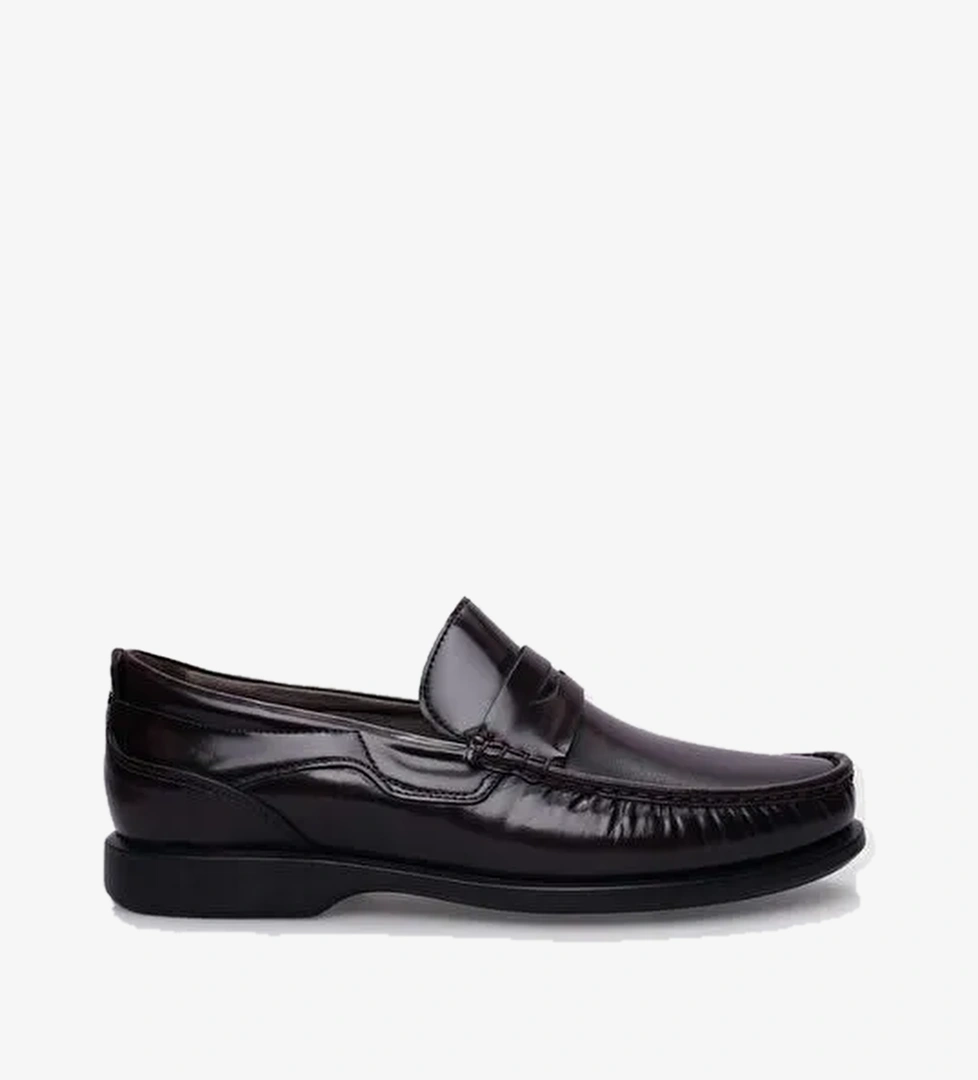 Cabani Ayakkabı Bordo Erkek Deri Günlük Ayakkabı 113286 - Görsel 1