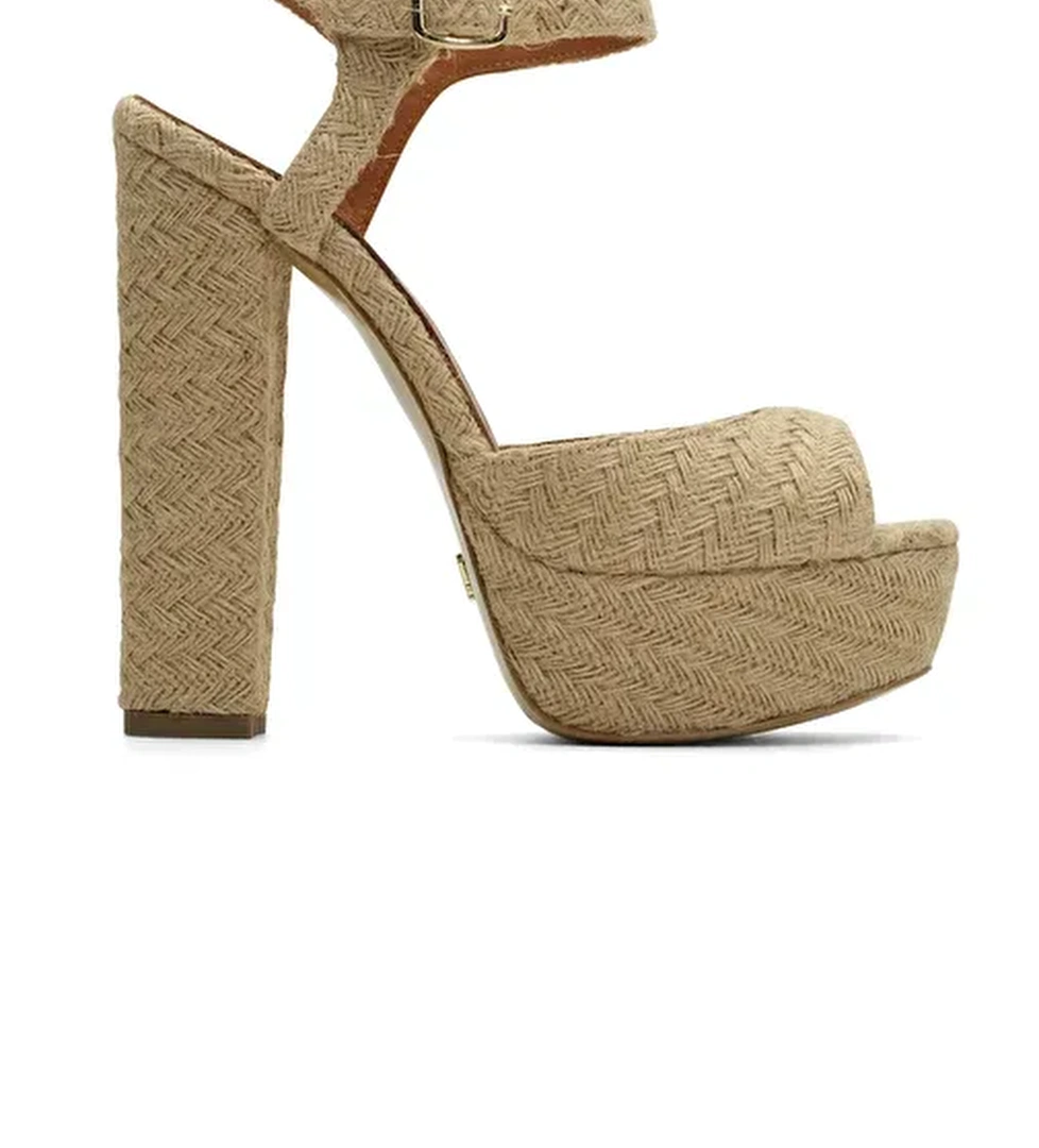 Jabotter Bej Kadın Platform Topuklu Ayakkabı JAB4562 / 517K - Görsel 1