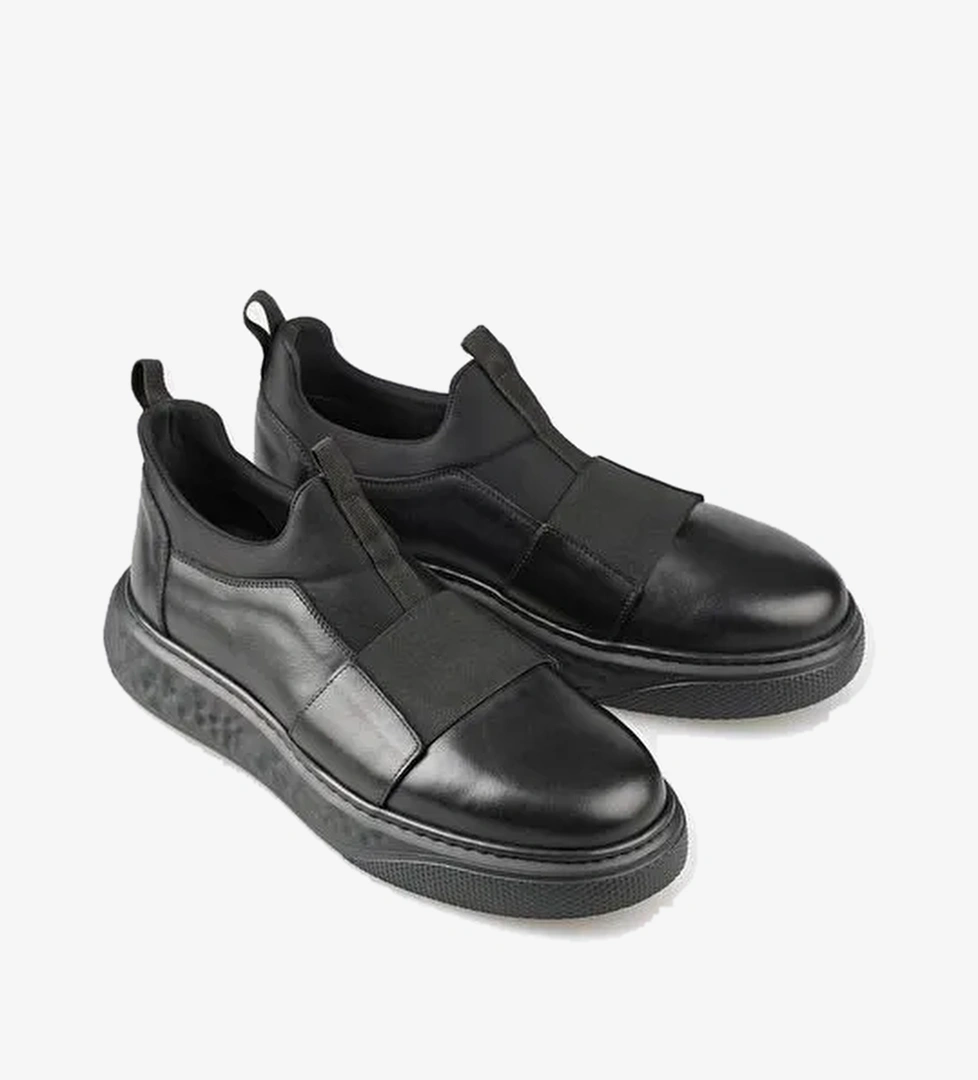 Elle Siyah Erkek Sneaker MARCIAL - Görsel 1