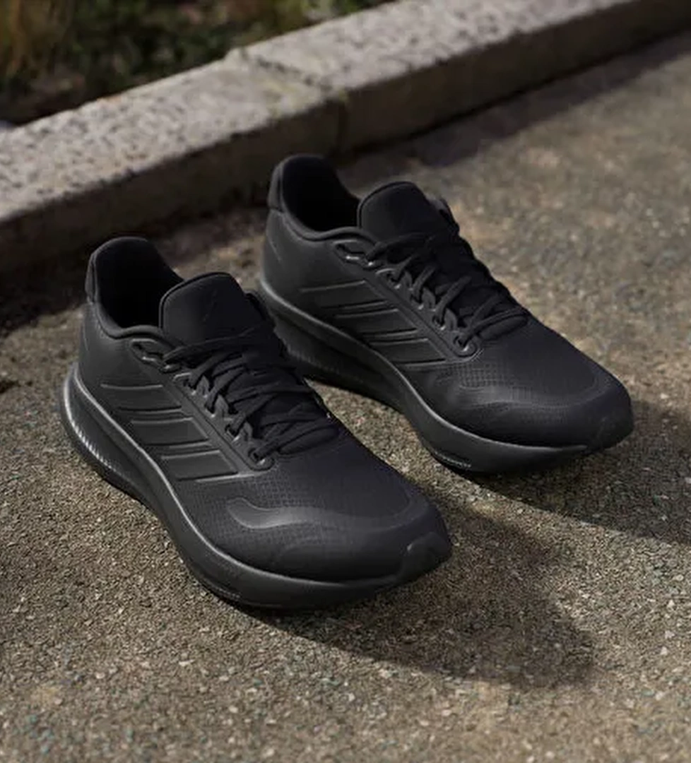 Adidas IE8812 RUNFALCON 5 Siyah Erkek Koşu Ayakkabısı - Görsel 1