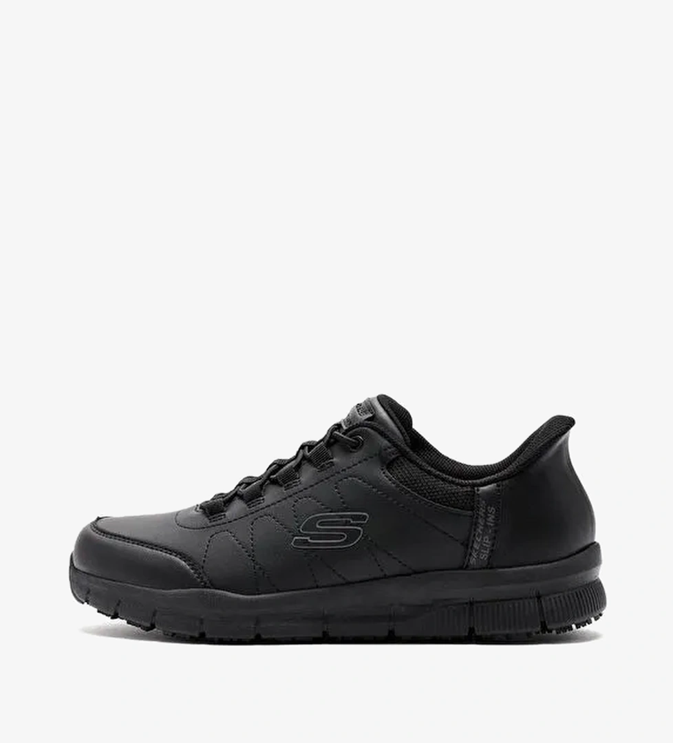 Skechers Siyah Erkek deri Sneaker NAMPA - KNOTLY - Görsel 1