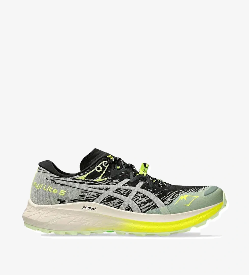 Asics Asics Siyah Sarı 1012B690-001 Fuji Lite 5 Siyah - Sarı Kadın Koşu Ayakkabısı Koşu & Yürüyüş Ayakkabıları | Boyner Siyah Sarı - 1. görsel