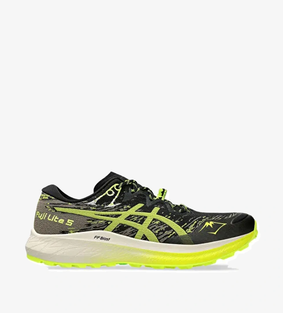 Asics Asics Siyah Sarı 1011B889-001 Fuji Lite 5 Siyah - Sarı Erkek Koşu Ayakkabısı Boyner'de! Siyah Sarı - 1. görsel
