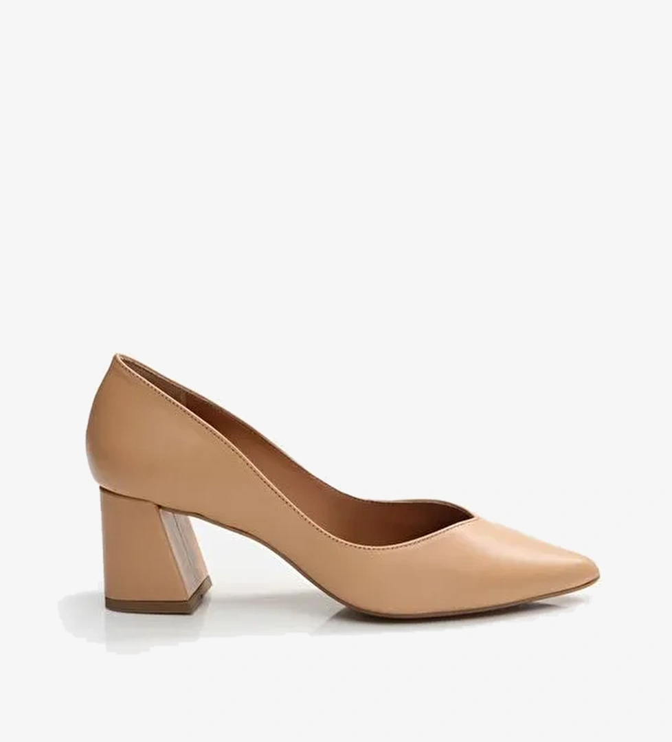 Hotiç Camel Kadın Deri Topuklu Ayakkabı 01AYH291210A340 - Görsel 1