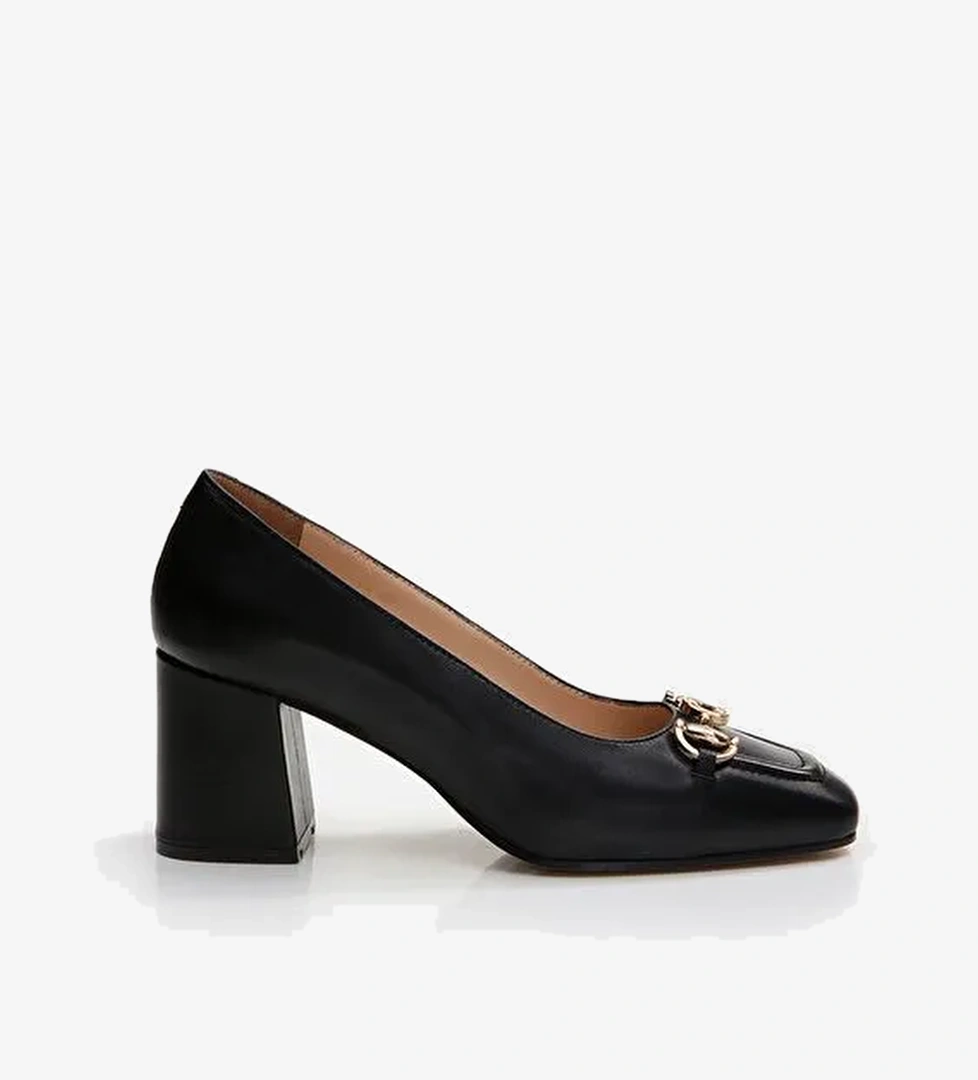 Hotiç Hotiç Siyah Kadın Deri Topuklu Ayakkabı 01AYH296770A100 | Boyner Siyah - 1. görsel