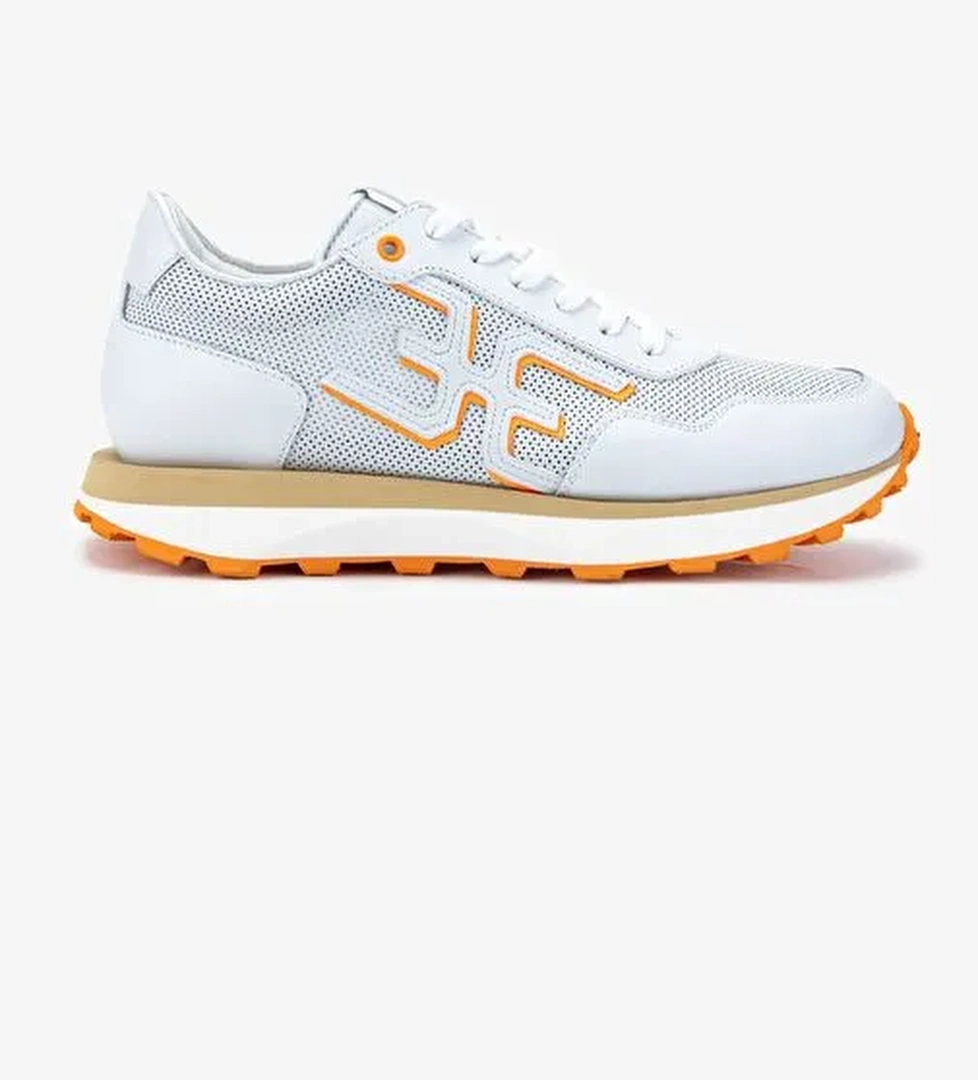 Valmenti Valmenti Beyaz Turuncu Fabi Erkek Hakiki Deri Beyaz/Turuncu Sneakers & Spor Ayakkabı Boyner'de! Beyaz Turuncu - 1. görsel