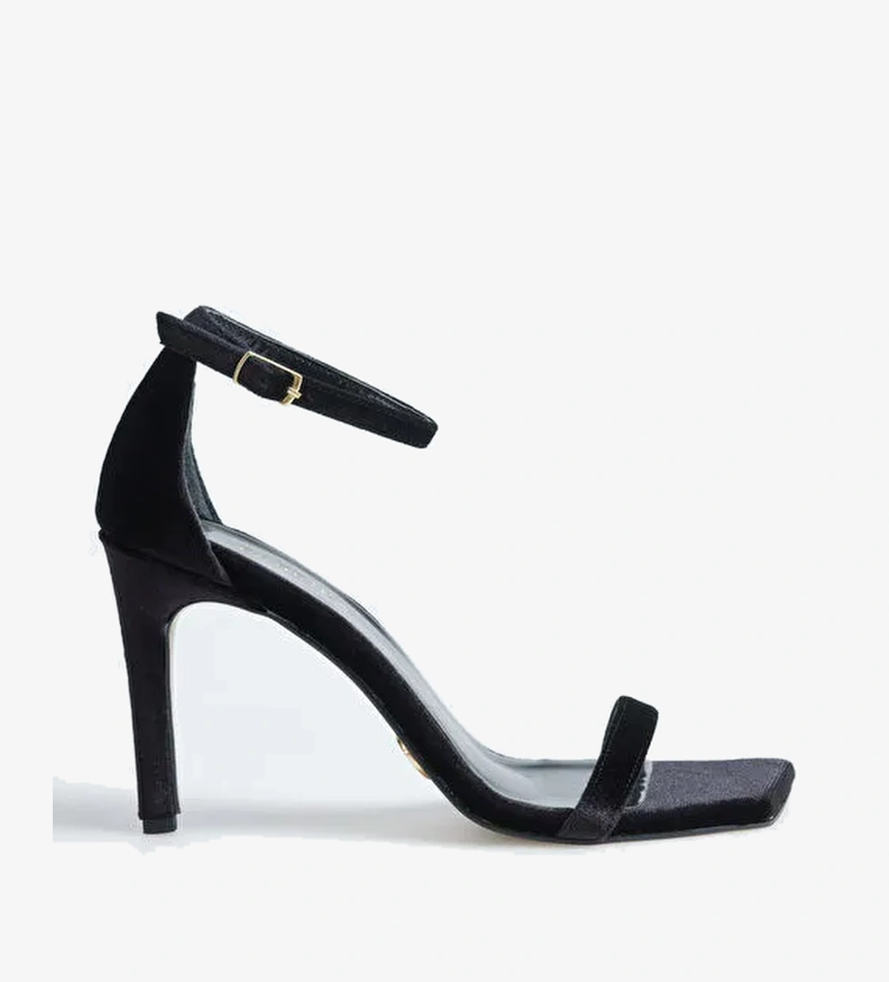 Fabrika Siyah Kadın Topuklu Ayakkabı ERIKA