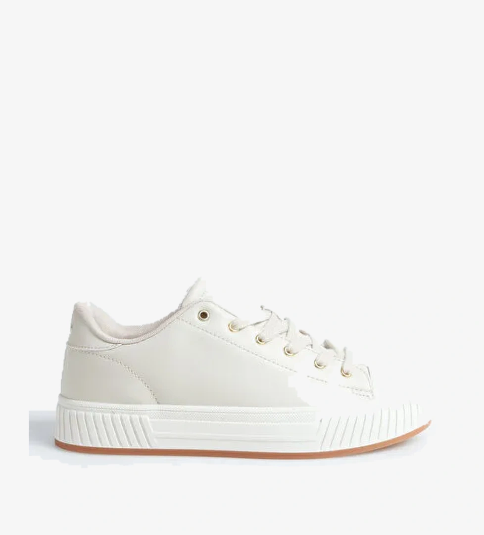 Fabrika Bej Kadın Sneaker DOCIA