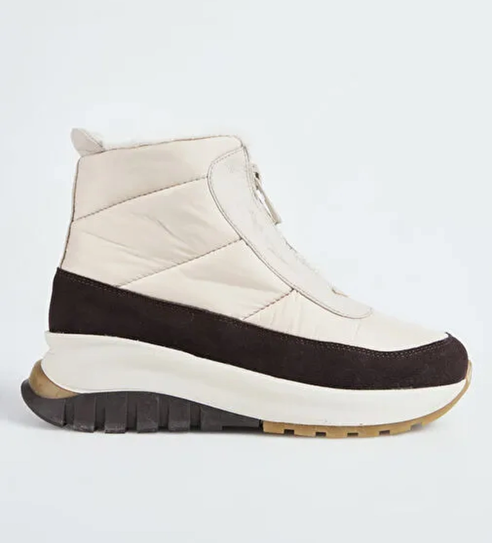 Discovery Expedition Bej-Kahverengi Kadın Süet - Kumaş Kar Botu D-AYANDA - Görsel 1