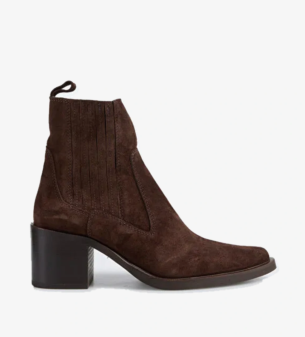 Vince Camuto Kahve Kadın Deri Topuklu Bot LIA - Görsel 1