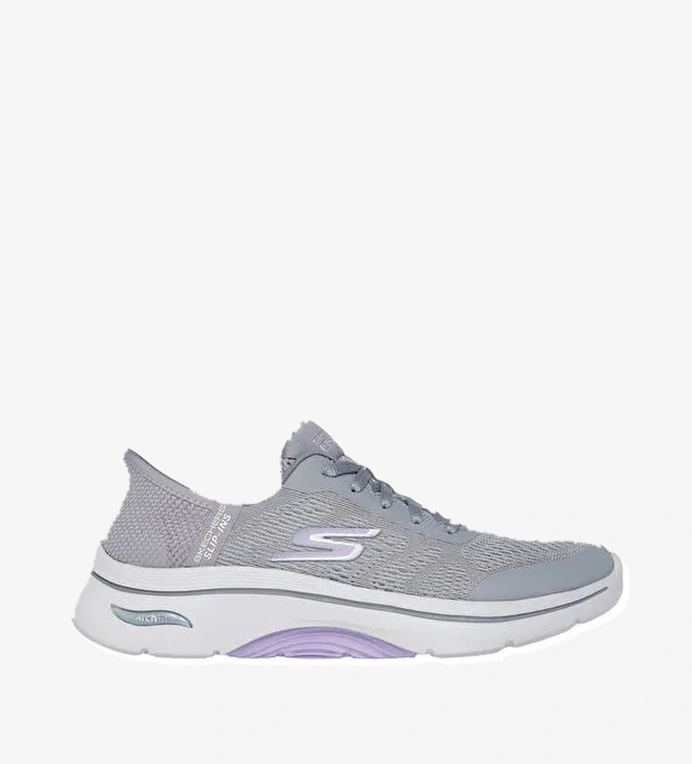 Skechers 125319 GYLV GO WALK ARCH FİT 2.0 - Gri Kadın Yürüyüş Ayakkabısı - Görsel 1