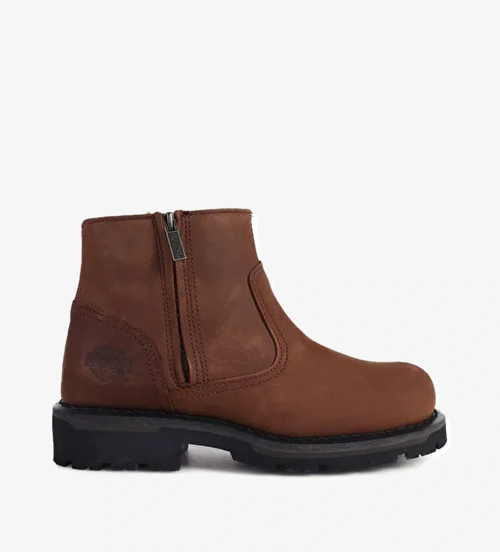 Harley Davidson Harley Davidson Koyu Siyah Kahverengi Erkek Deri Bot Winslow 5 model görseli