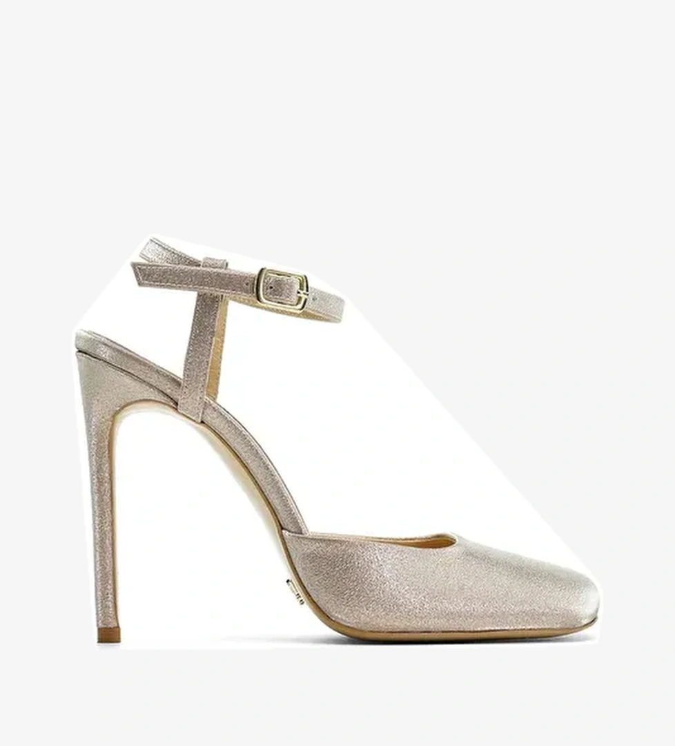 Jabotter Altın Kadın Topuklu Ayakkabı JAB4433 / 2097K - Görsel 1