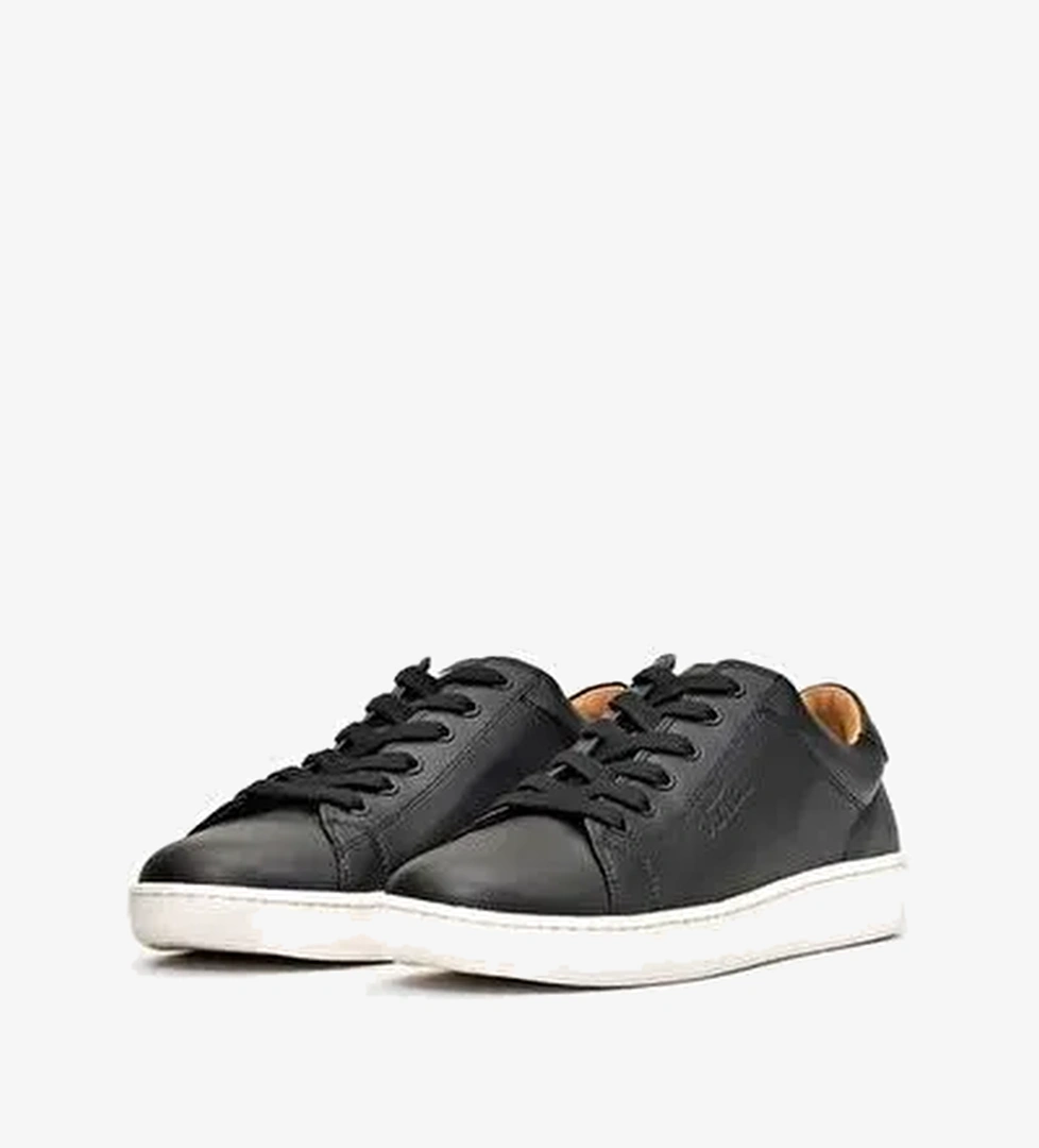 Vaneda 1308 V-Mich Daily Erkek Sneakers Siyah Ayakkabı - Görsel 1