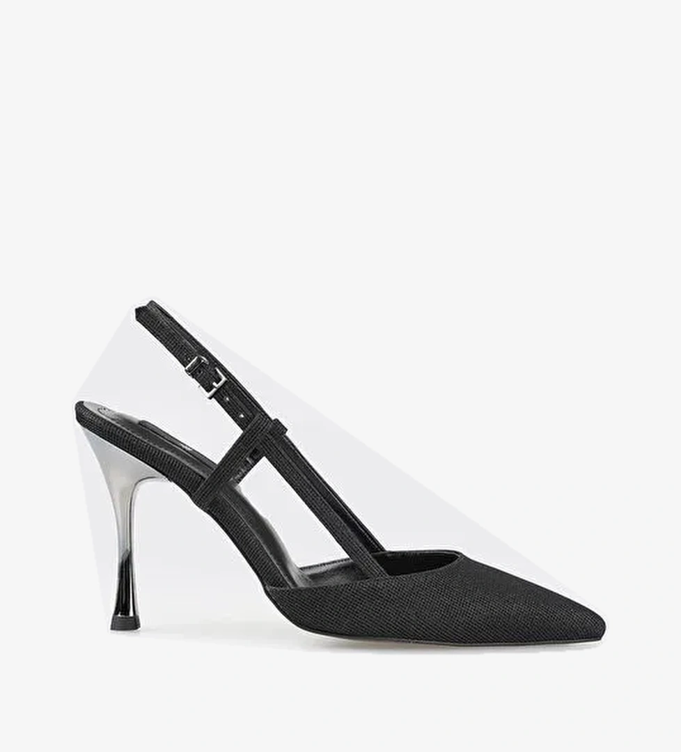 Elle Elle Siyah Kadın Topuklu Ayakkabı | Boyner Siyah - 1. görsel