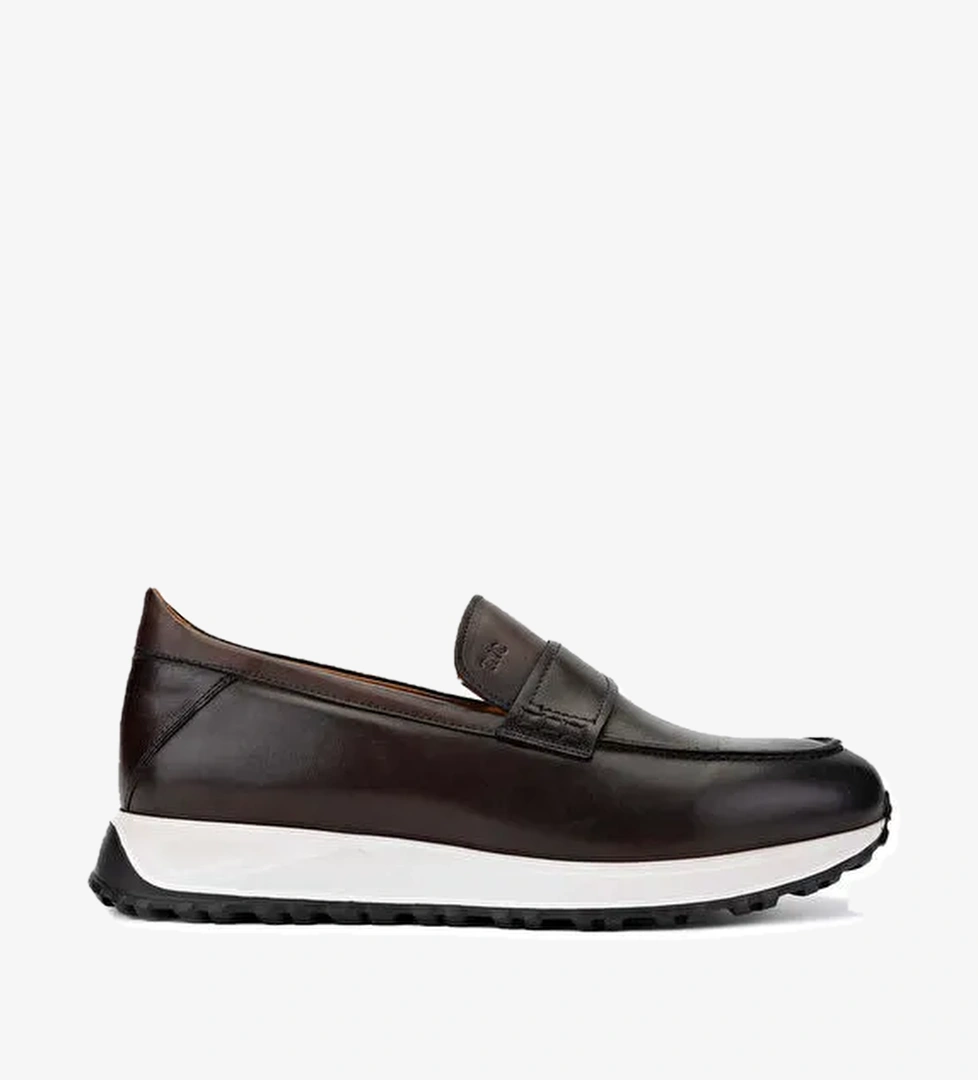 Tamer Tanca Siyah Erkek Deri Loafer 537 3562 ERK AYK SK24-25 - Görsel 1