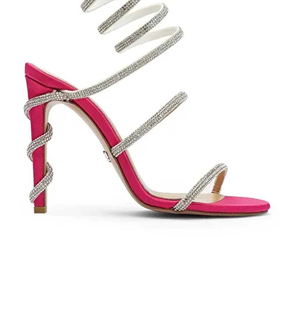 Jabotter Lillian Saten İnce Topuklu Ayakkabı - Görsel 1