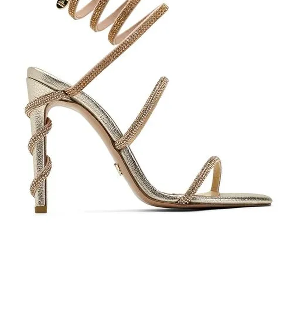 Jabotter Lillian Mat Deri İnce Topuklu Ayakkabı - Görsel 1