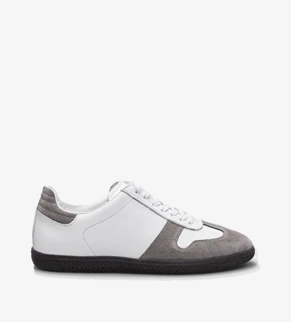 Cabani Ayakkabı Beyaz-Gri Kadın Sneaker 124515R - Görsel 1