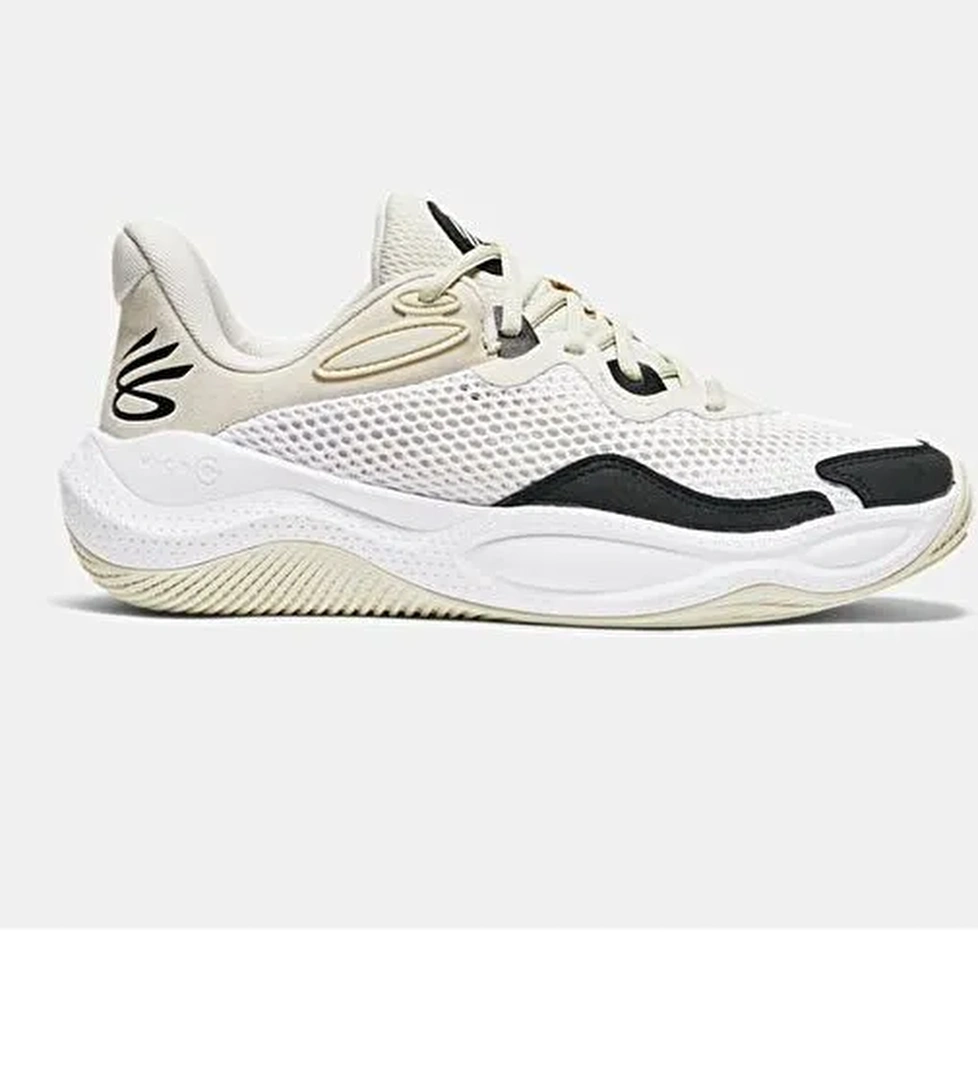 Under Armour Curry Splash 24 Sde Erkek Basketbol Ayakkabısı 3028192-100 Beyaz - Görsel 1