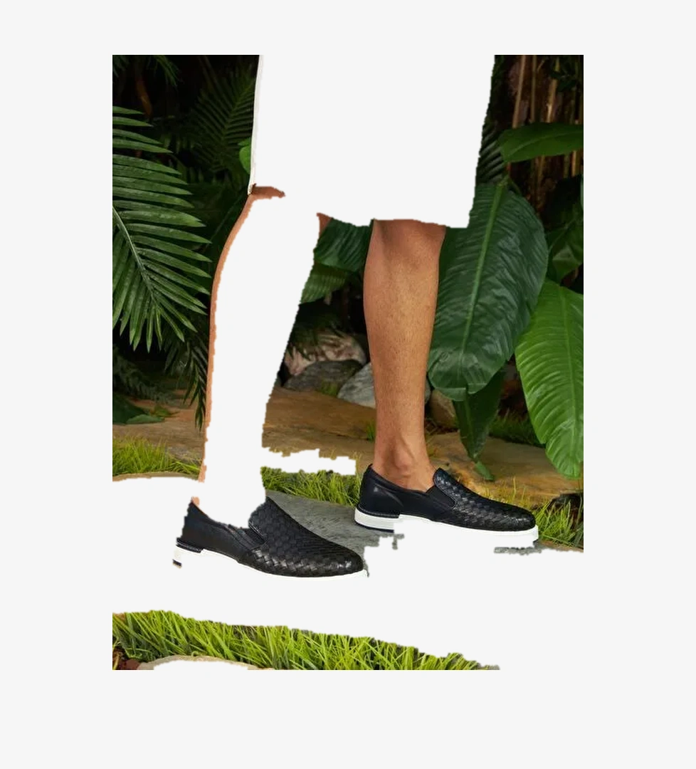 Cabani Ayakkabı Lacivert Erkek Deri Günlük Ayakkabı 118474 - Görsel 1