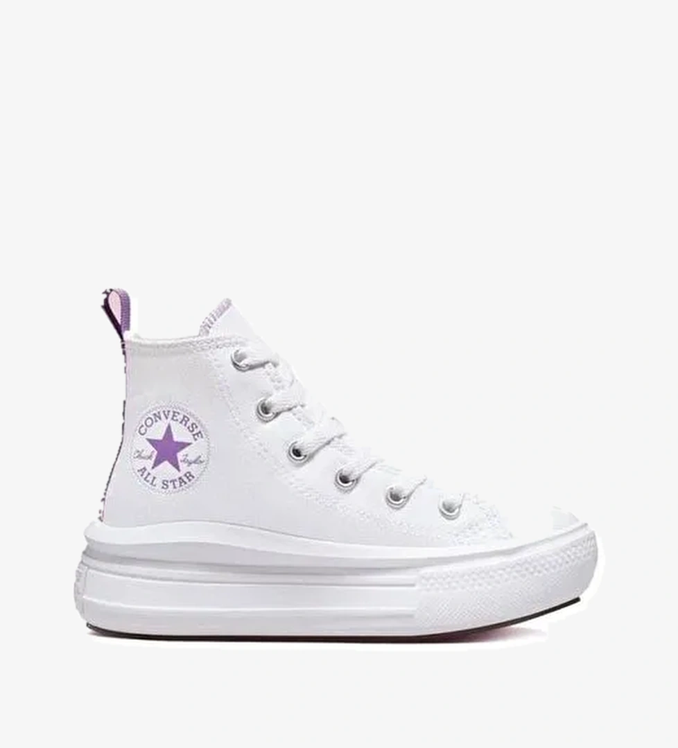 Converse Chuck Taylor All Star Move Platform Kadın Günlük Ayakkabı A03667C Beyaz - Görsel 1