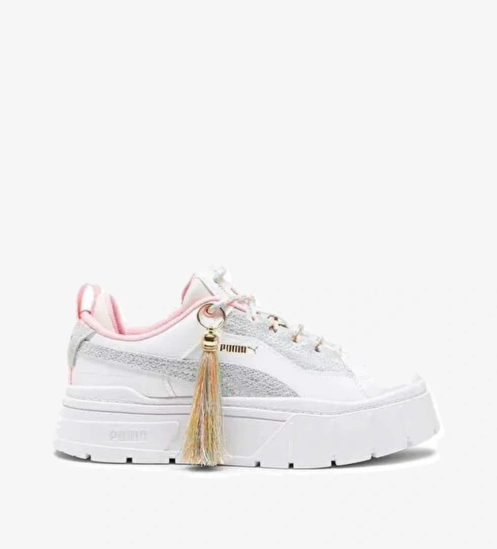 Puma Mayze Stack Xpl Bm Fashion Wns Kadın Günlük Ayakkabı 393058-01 Beyaz - Görsel 1
