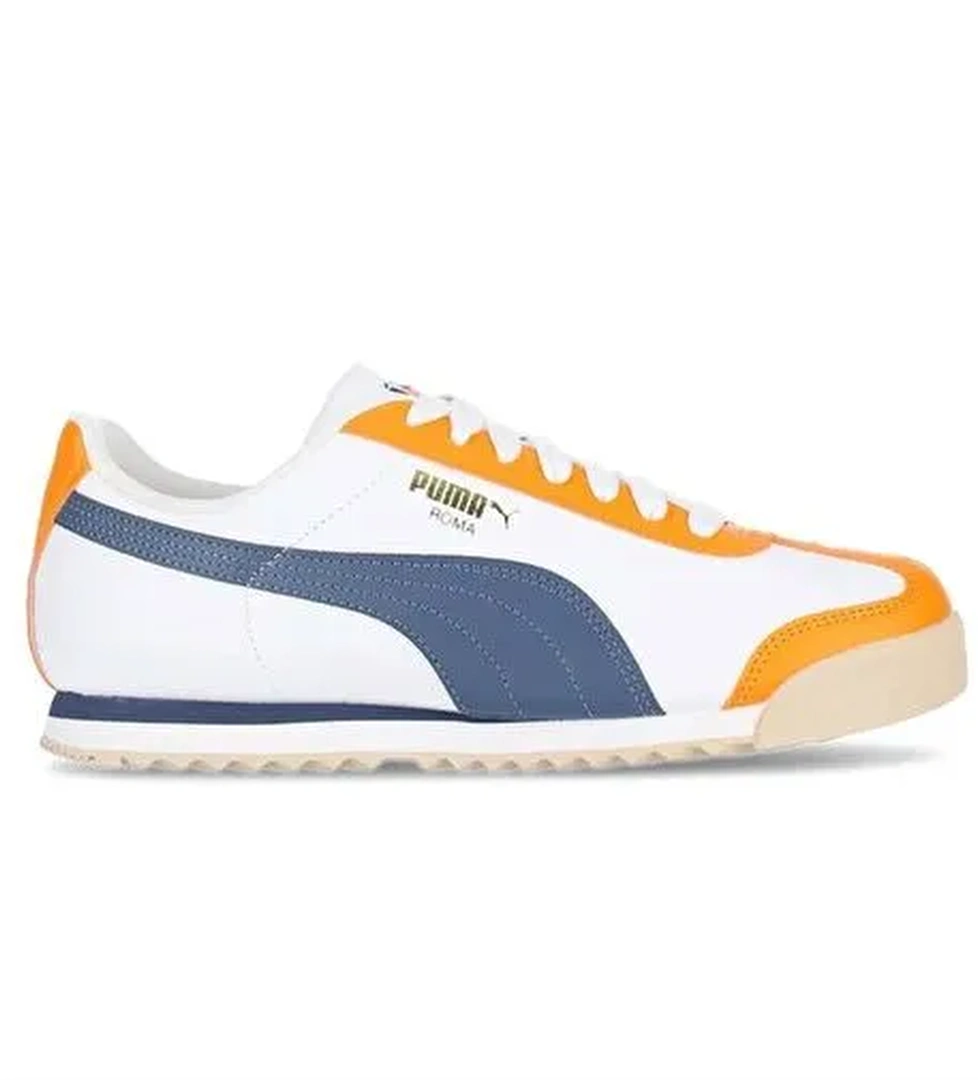 Puma Roma Basic + Erkek Günlük Ayakkabı 369571-49 Beyaz - Görsel 1