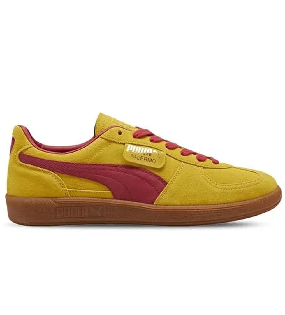 Puma Palermo Erkek Günlük Ayakkabı 396463-01 Sarı - Görsel 1