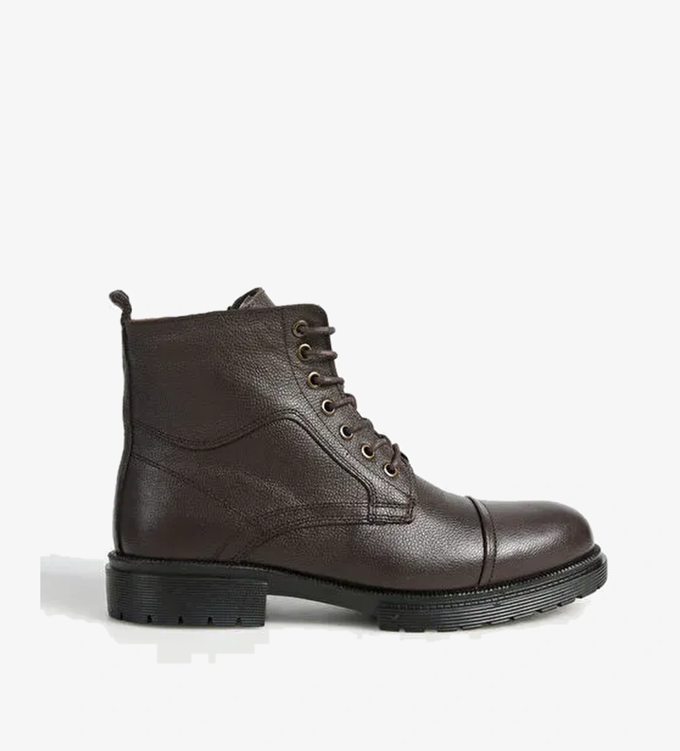 F By Fabrika F By Fabrika Kahverengi Erkek Deri Bot DERRY model görseli