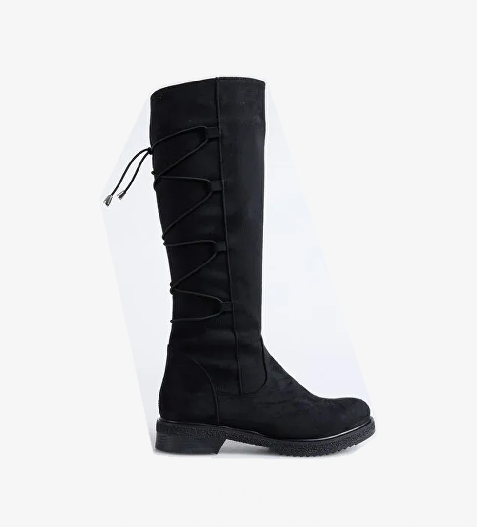 F By Fabrika Siyah Kadın Çizme EDDIE - Görsel 1