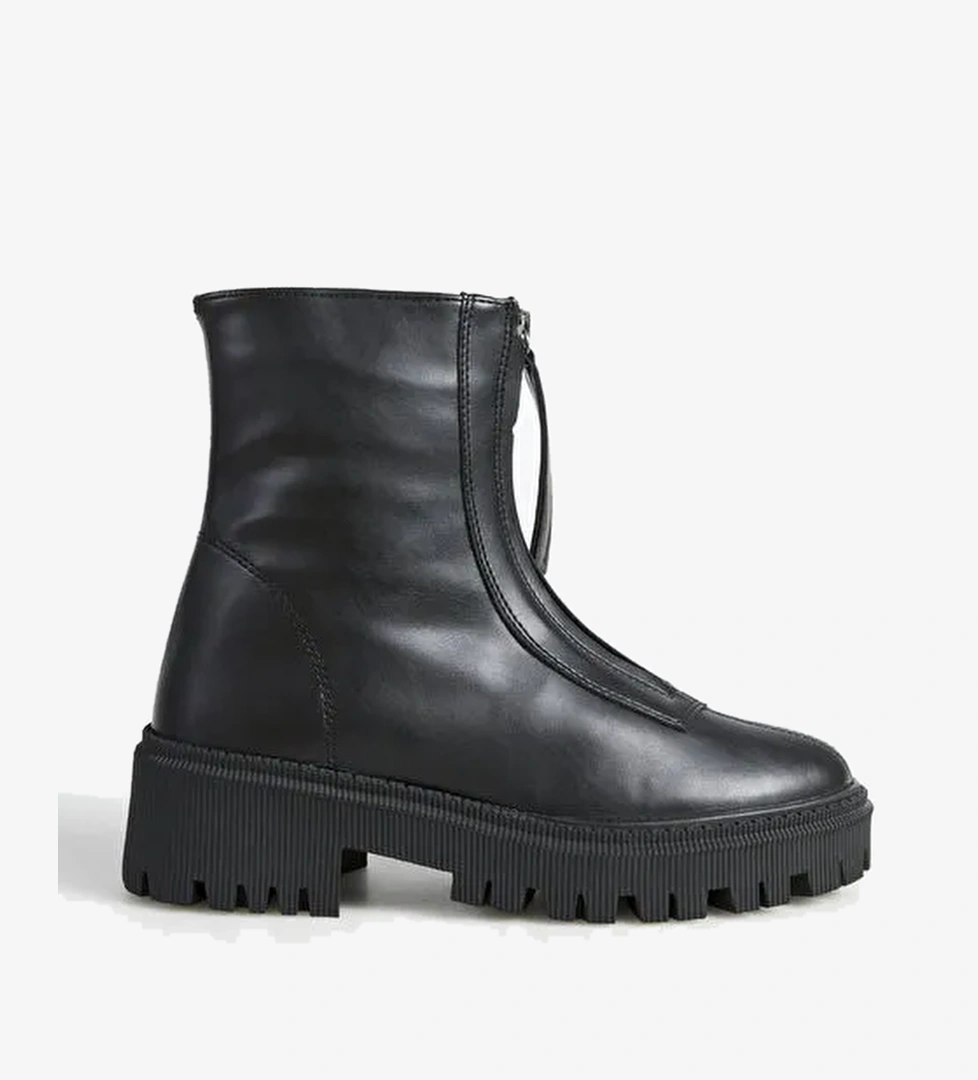 F By Fabrika Siyah Kadın Bot SARAH - Görsel 1