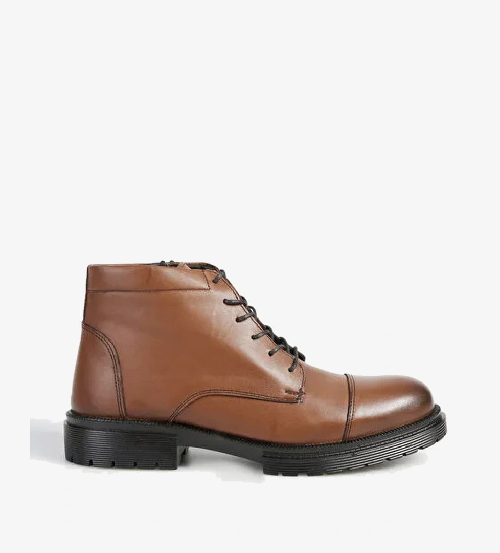 F By Fabrika Taba Erkek Deri Bot HART - Görsel 1