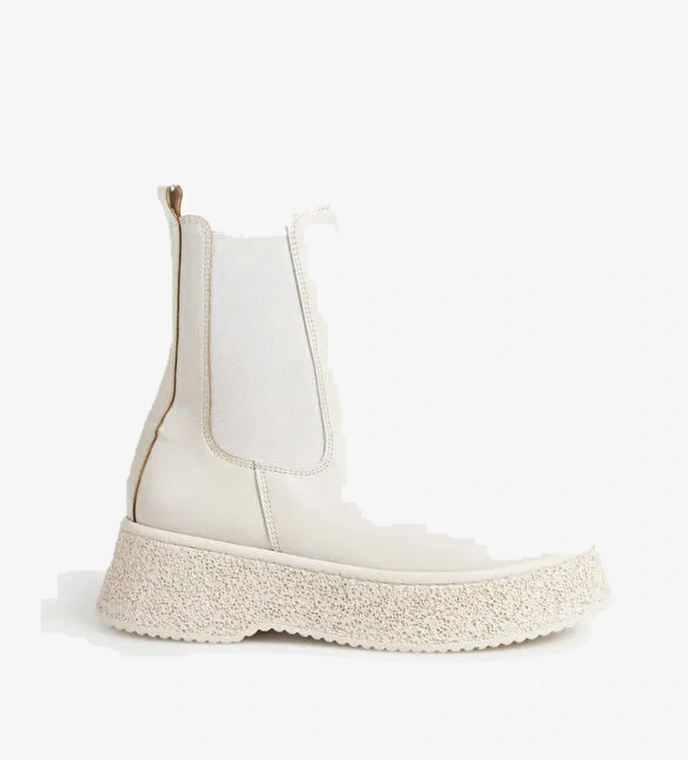 F By Fabrika F By Fabrika Ekru Siyah Kadın Bot Lalka model görseli