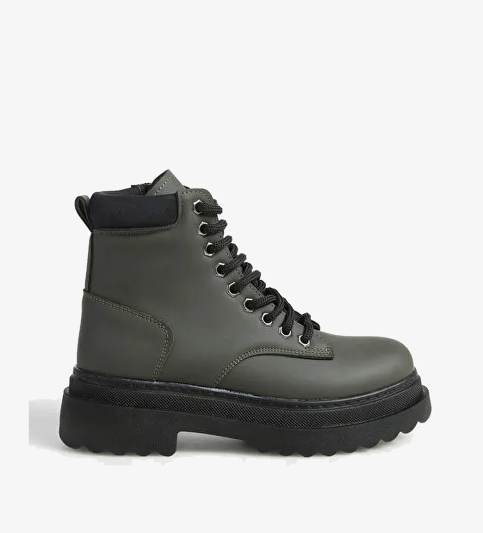 F By Fabrika F By Fabrika Haki Kadın Bot FERU model görseli