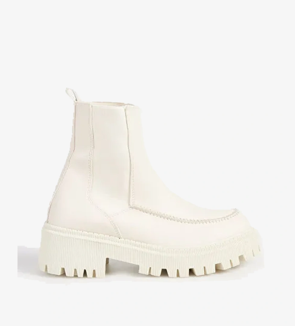 F By Fabrika F By Fabrika Siyah Ekru Kadın Bot Grim model görseli