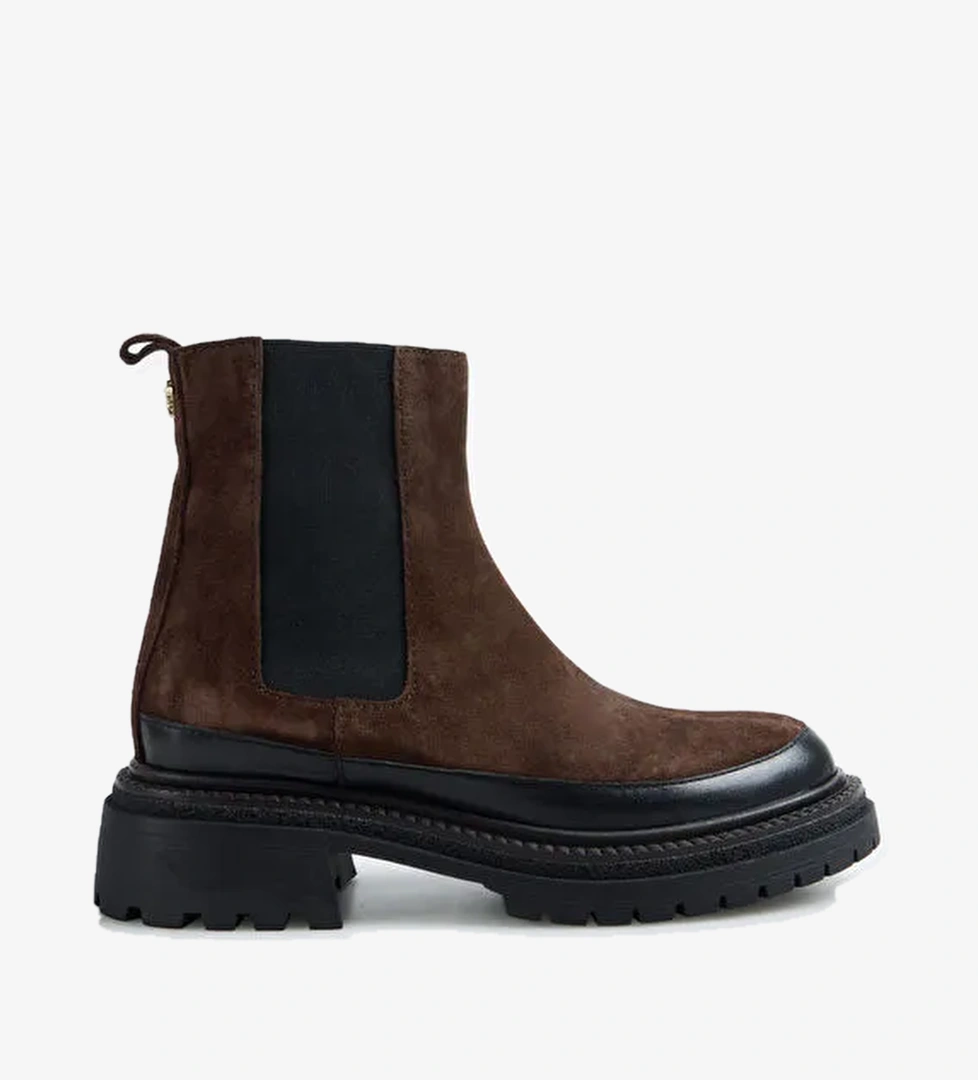 Fabrika Kahve Kadın Deri Bot D-DUNJA