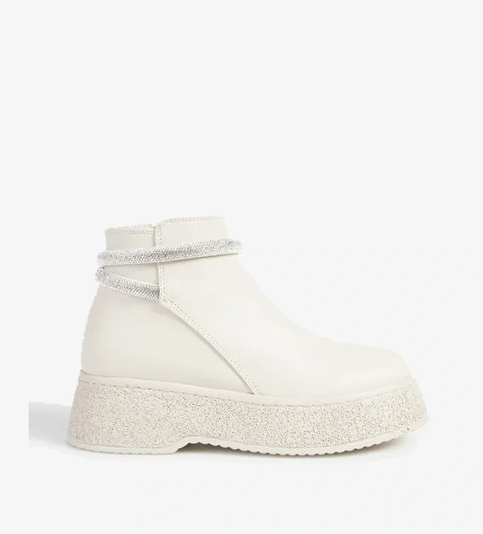 F By Fabrika Bej Kadın Bot MILI - Görsel 1