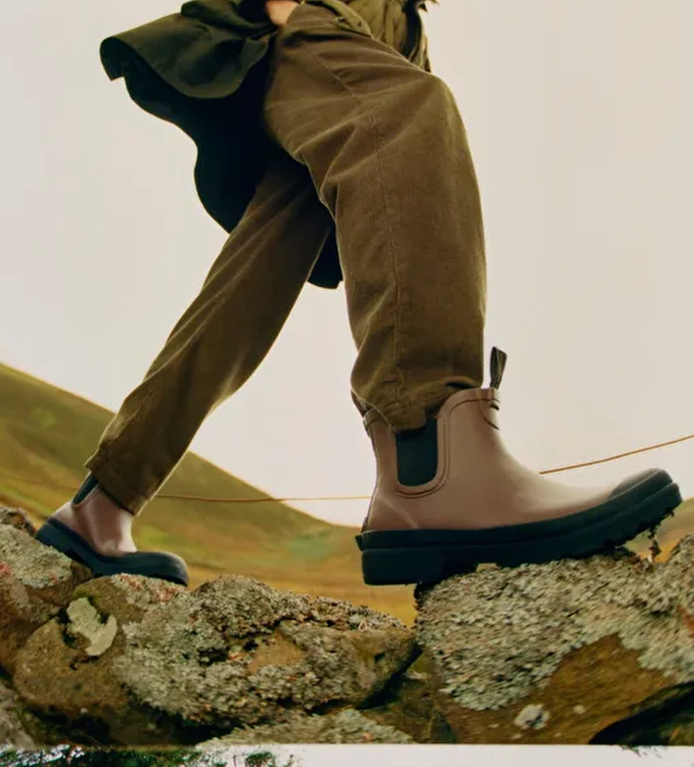 Barbour Storm Chelsea Yağmur Botu OL92 Olive - Görsel 1